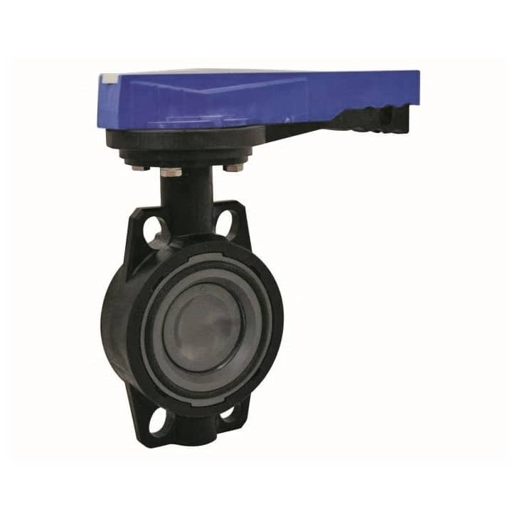 Затвор дисковый ПВХ межфланцевый