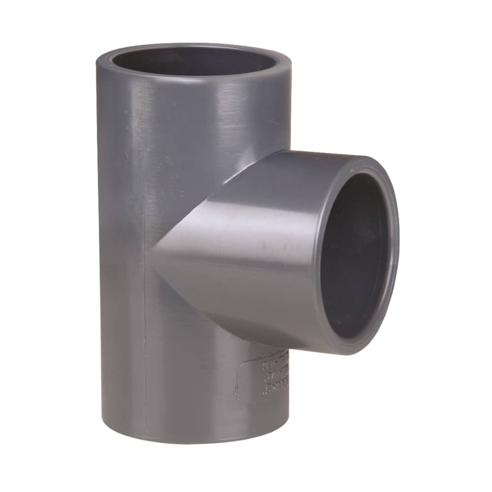 Тройник ПВХ под клеевое соединение