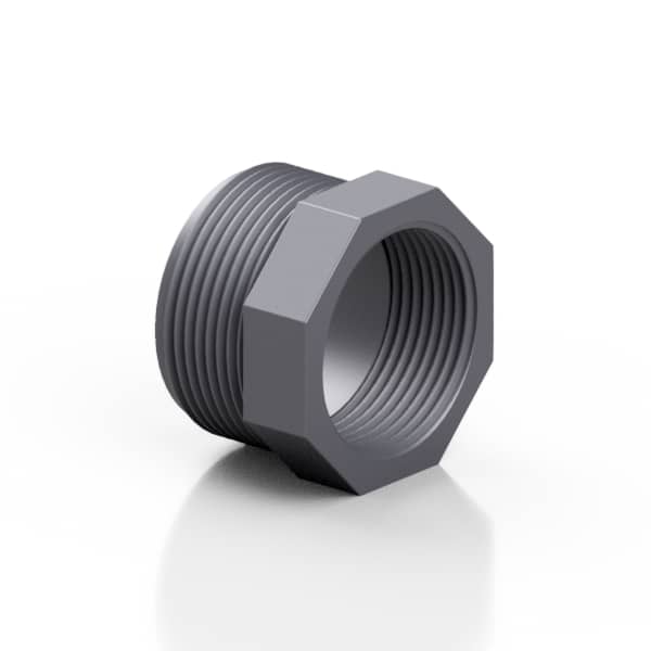 Фитинги комбинированные ПВХ под клеевое соединение